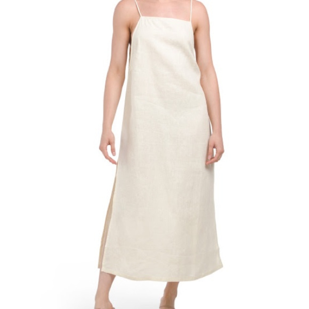 MAURIE & EVE Linen State Of Escape Maxi Dress